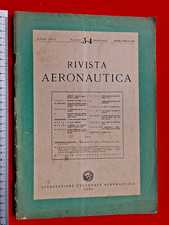 RIVISTA AEREONAUTICA -anno