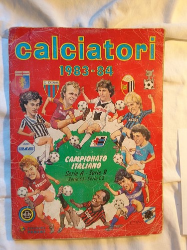 Album figurine calciatori - album, '