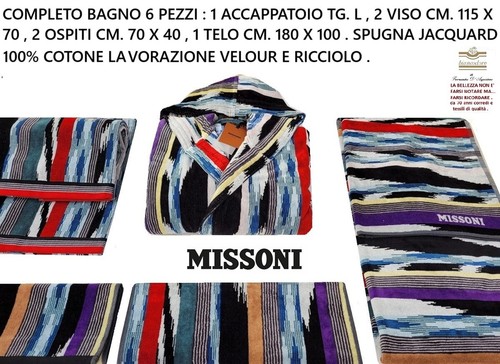 Set spugne missoni completo - spugne,