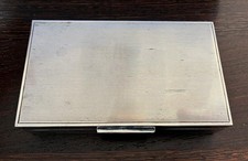 Scatola vintage in argento 800