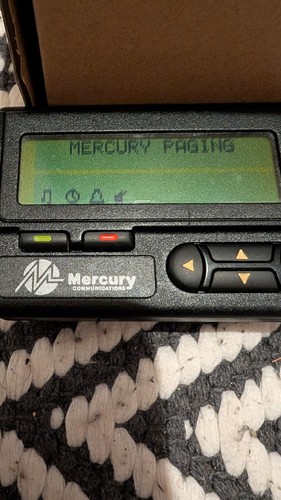 Mercury communication pager - communication,