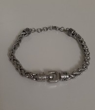 Bracciale uomo "Brosway" in acciaio argentato, Collezione Knocker-BKC17