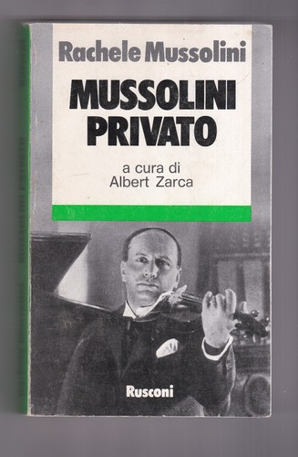 Libro mussolini privato - libro,