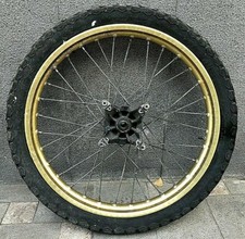 CERCHIO CERCHIONE ANTERIORE MOTO YAMAHA XT ALLUMINIO ORO EPOCA JAPAN ACCESSORI