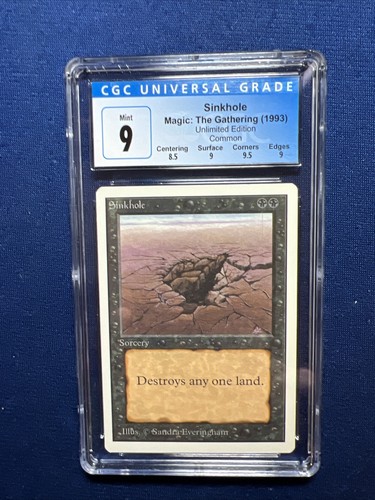 Mtg unlimited sinkhole cgc - unlimited, k