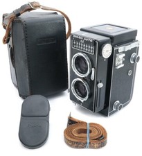 Ricoh Auto 66 TLR fotocamera biottica 6x6 medio formato 120mm, obiettivo Riken 3