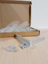 LOTTO stock 10 maniglie, metallo Alluminio, Mobile, casa cucina, viti mm 96