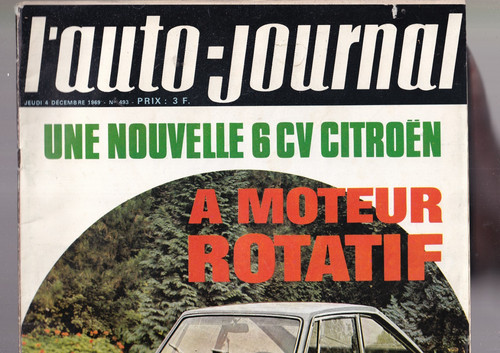 Auto journal 493 citroen - journal, n°493