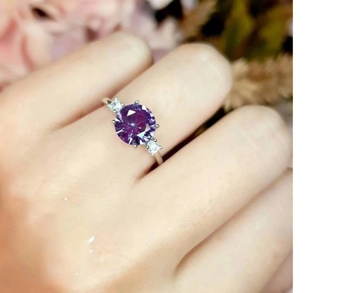 Anello alessandrite - 8,
