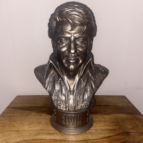Elvis presley large resin bust - elvis,