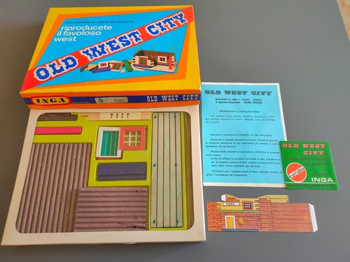 Western soldatini inga playset - western,