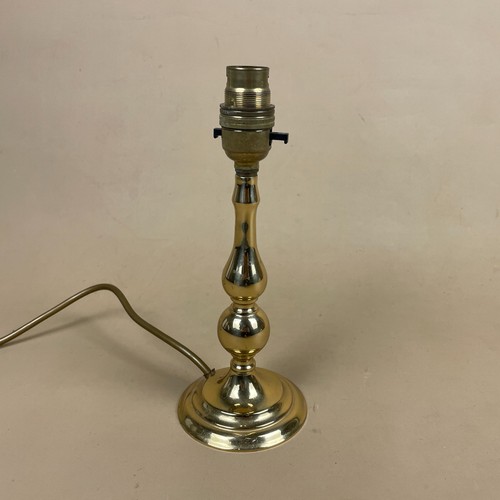 Gold brass metal lamp light - gold,