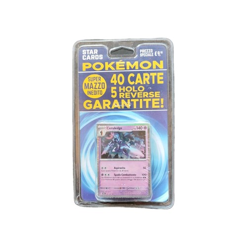 Pokemon mazzo inedito carte - mazzo,