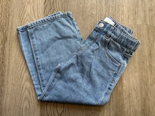 Jeans Zara blu design fiocco -