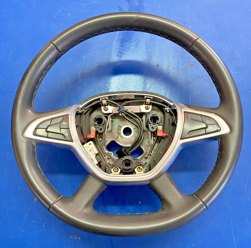 Volante sterzo pelle con - in,