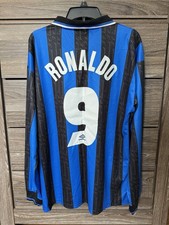 Maglia manica lunga Ronaldo Inter Milan #9 taglia 2XL