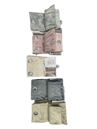 Coppia tenda ruffle velluto - tenda,