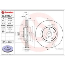 2 dischi freno Brembo