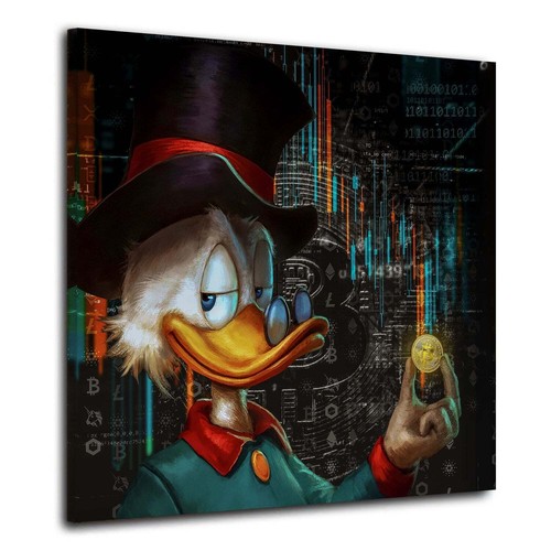 Quadro moderno paperone pop - quadro,