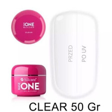 Gel UV  Unghie Costruttore Monofasico Builder Clear Trasparente 50 Gr Silcare