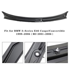 Windshield Wiper Cover Vent Cowl Grille Panel Per BMW 3 SERIES E46 COUPE S0 L3