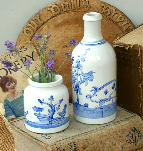 Vaso bottiglia ceramica - vaso,
