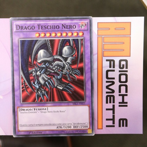 Drago teschio nero - nero, yu-gi-oh
