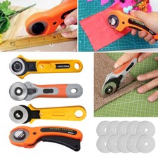 Taglierina Rotativa Lame Taglio Tessuto per stoffa artigianale utensile BN