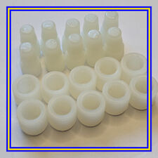 52349 X 10 (113302 X 10) IKEA LIATORP Rifinitura Fissaggio Alette di Montaggio, Plastica, Bianco