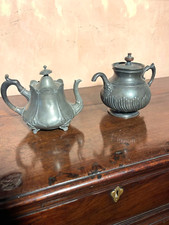 Antiche teiere inglese in Scheffield marchiate 