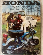 Honda Dax Plaque Métal