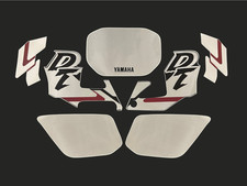 Decorazione Nera per Yamaha DT