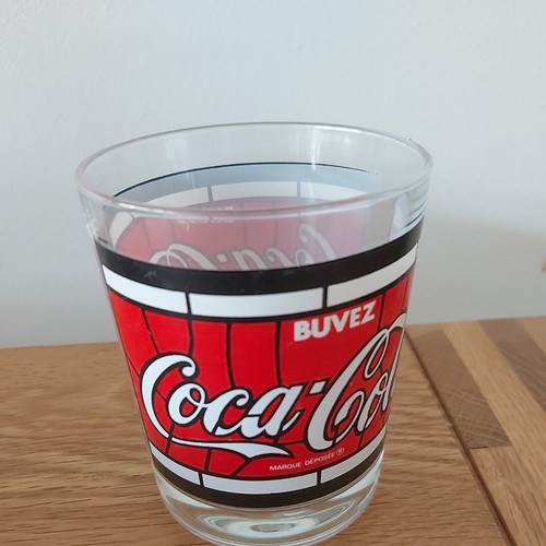 Glass coca cola vintage - glass,