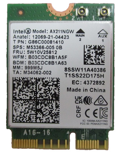 M53366 001 scheda - hp, rete