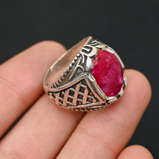 Anello uomo fatto a mano con