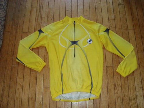 Maglia gialla mezza zip - maglia,