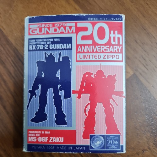 Zippo gundam 20th limited - gundam,