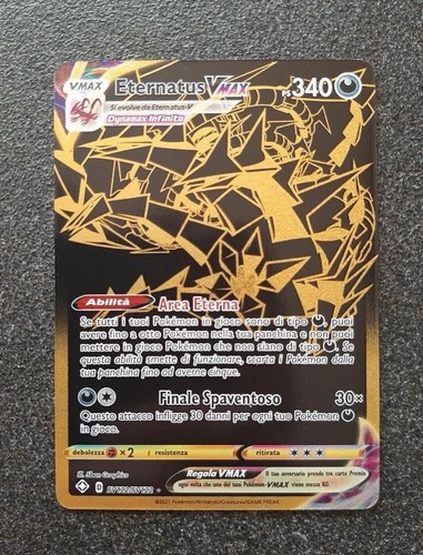 Carta pokémon eternatus vmax - carta,