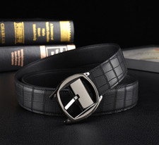 Cintura Cartier in pelle nera