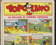 TOPOLINO volume "La gallina di