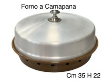 ANTICO FORNETTO A GAS UNIVERSALE ANCHE GRILL , GRIGLIA ,COPERCHIO ALLUMINIO