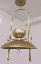 Lampadario moderno ottone - lampadario,