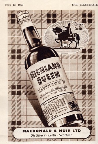 Highland queen scotch whisky - queen,