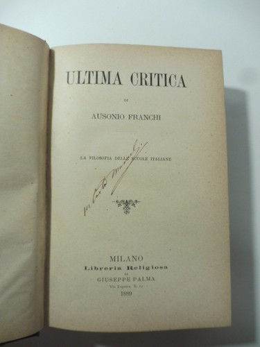 Ausonio franchi ultima - ausonio,