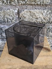 Glacette Portaghiaccio Cini & Nils Studio Opi lucite fumé cubo design anni 70