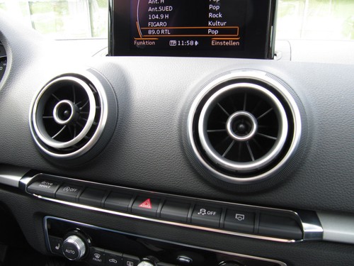 Bocchetta aria alluminio audi - aria,