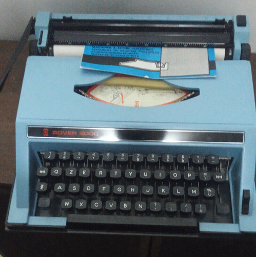 Macchina scrivere rover - macchina, da