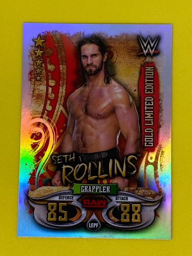 Seth rollins topps wwe slam - rollins,
