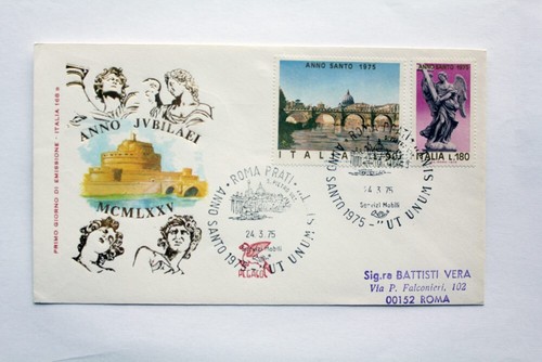 Cartolina commemorativa anno - cartolina,