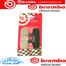 PASTIGLIE FRENO BREMBO ANTERIORI APRILIA TUAREG 125	DAL 1986 